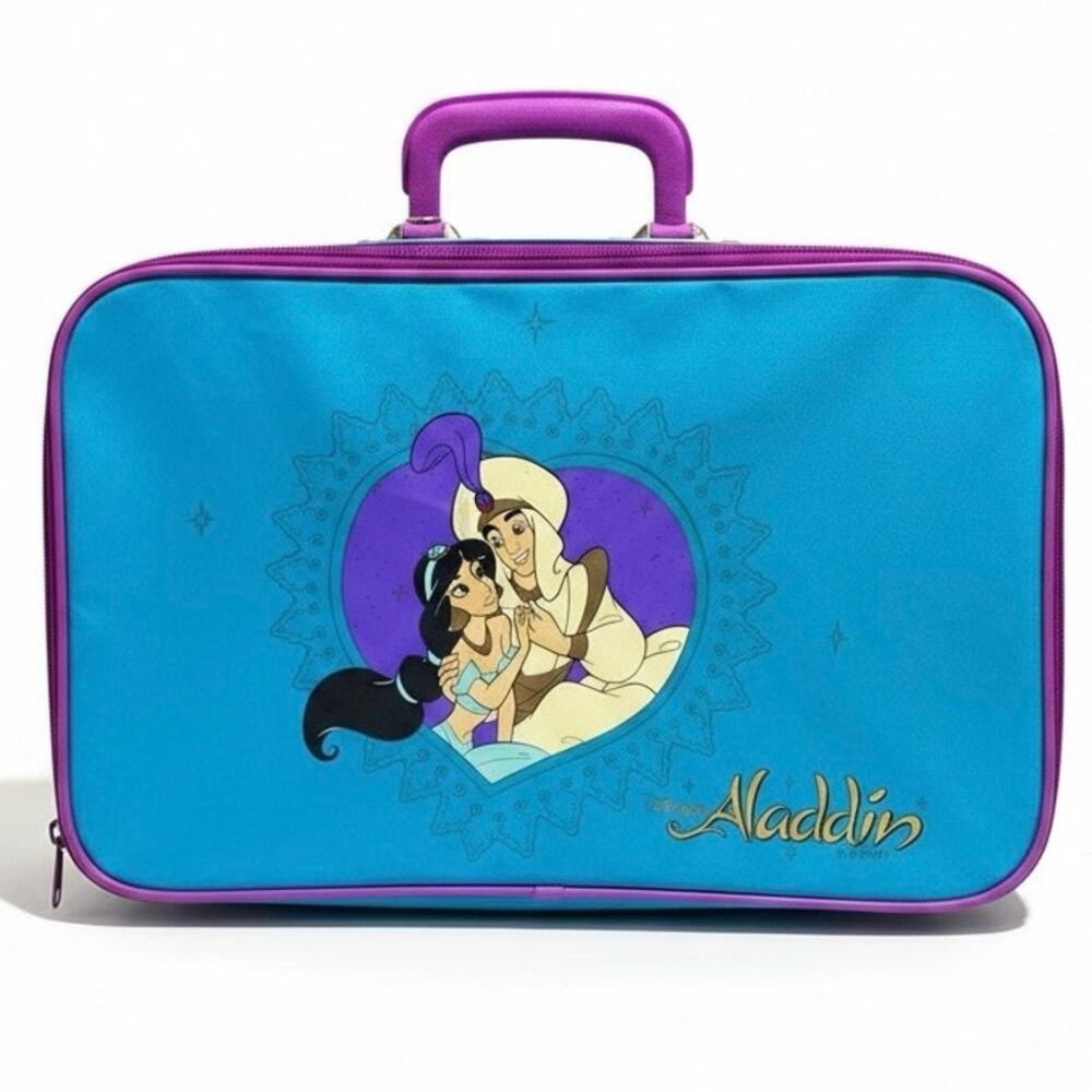 Vintage 1990s Disney Aladdin and Princess Jasmine children's travel bag 1992
